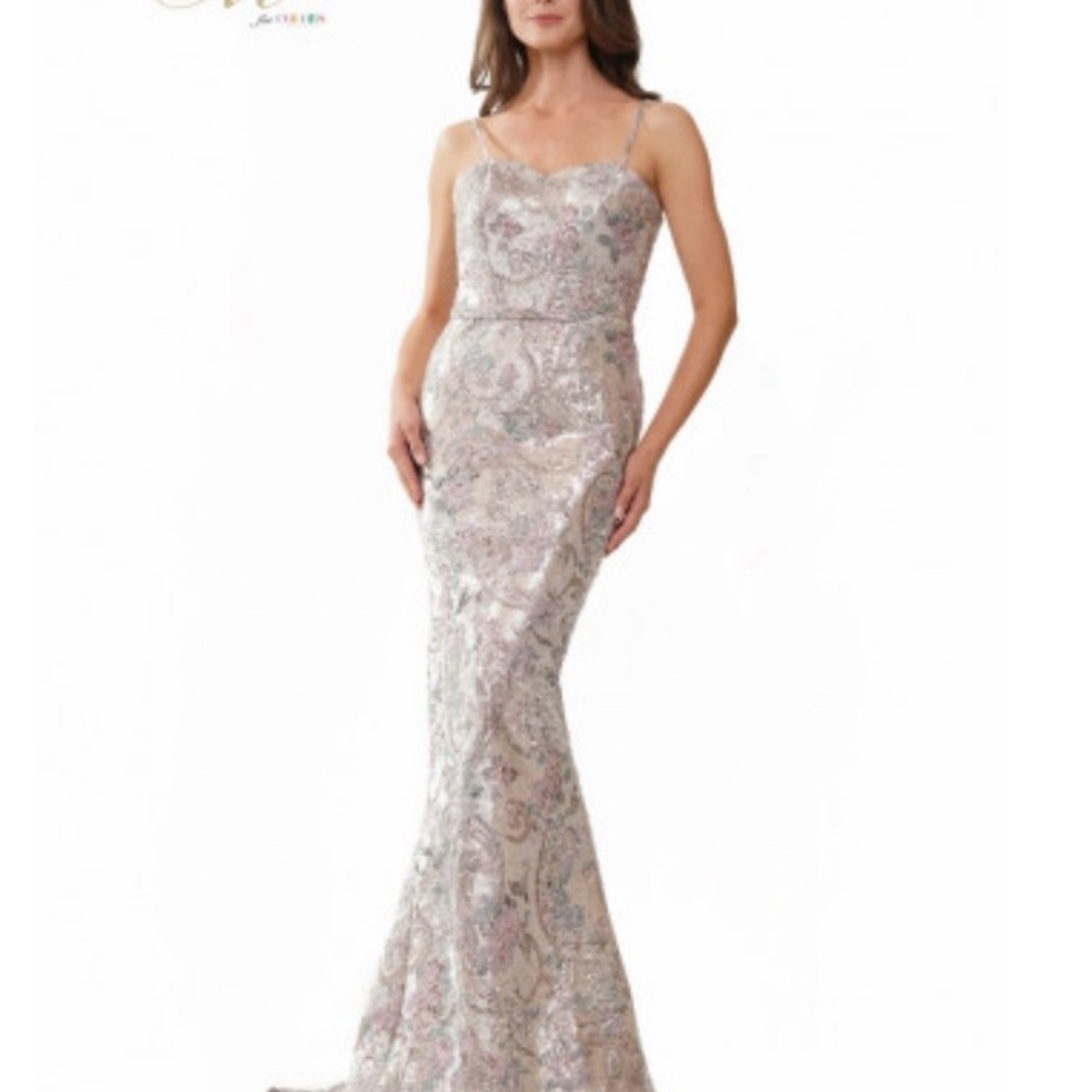 Rina di Montella elegant evening gown NWT size 8